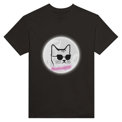 Camiseta Unisex Estampado de Gato 