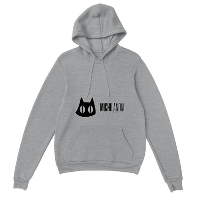 Sudadera con capucha unisex estampado de gato "Michilandia" Gelato