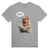 Camiseta Unisex Estampado de Gato "Entrenando Humanos" Michilandia