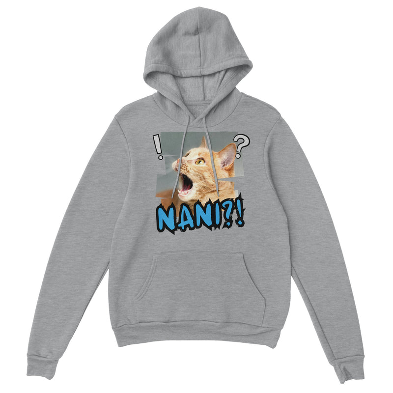 Sudadera con Capucha Unisex Estampado de Gato "Shock Meme" Michilandia | La tienda online de los amantes de gatos