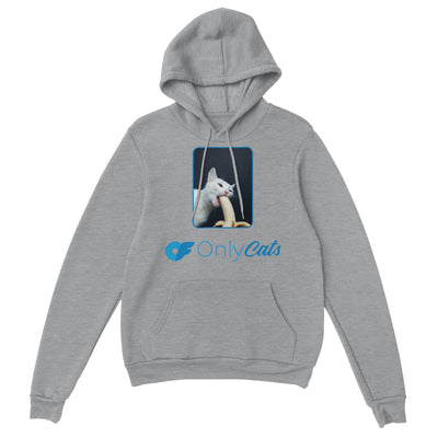 Sudadera con Capucha Unisex Estampado de Gato "OnlyCats" Michilandia | La tienda online de los fans de gatos