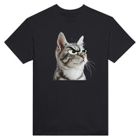 Camiseta Unisex Estampado de Gato "Miau Malhumorado" Michilandia