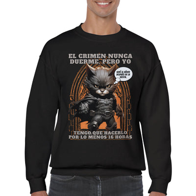 Sudadera Unisex Estampado de Gato 