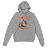 Sudadera con Capucha Unisex Estampado de Gato "Vida de Miau" Michilandia | La tienda online de los fans de gatos