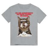 Camiseta Unisex Estampado de Gato "Dulce Travieso" Michilandia | La tienda online de los fans de gatos