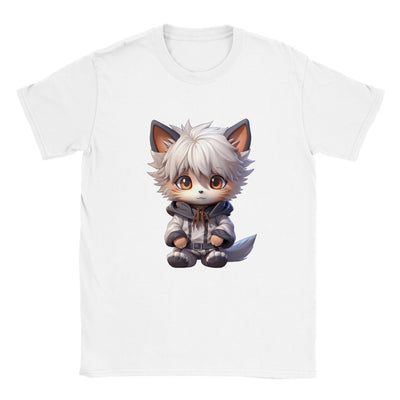 Camiseta unisex estampado de gato "KiruCat: El Neko Asesino" Michilandia | La tienda online de los amantes de gatos