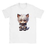 Camiseta unisex estampado de gato "KiruCat: El Neko Asesino"