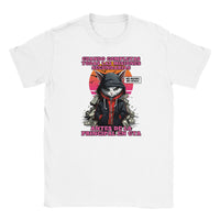 Camiseta Junior Unisex Estampado de Gato 