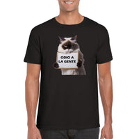 Camiseta estampado de gato 
