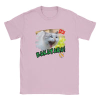 Camiseta Junior Unisex Estampado de Gato "Eres un idiota" Michilandia | La tienda online de los amantes de gatos