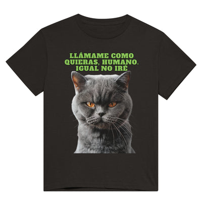 Camiseta Unisex Estampado de Gato 