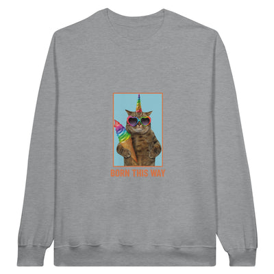 Sudadera Unisex Estampado de Gato "Miau Mágico" Michilandia