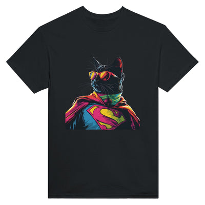 Camiseta Unisex Estampado de Gato 