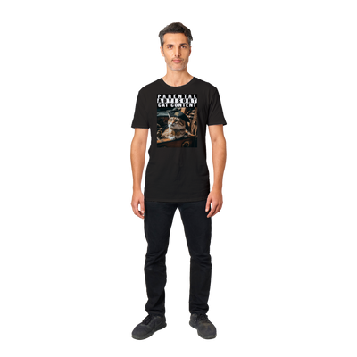 Camiseta unisex estampado de gato "Pirata Felino" Gelato