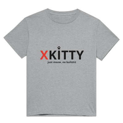 Camiseta Unisex Estampado de Gato "XKitty Style" Michilandia | La tienda online de los fans de gatos