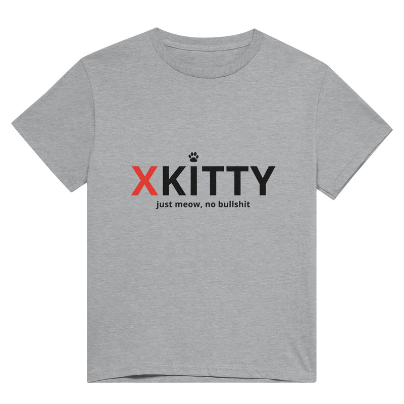 Camiseta Unisex Estampado de Gato "XKitty Style" Michilandia | La tienda online de los fans de gatos