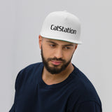 Gorra de béisbol ajustable Bordado de Gato "CatStation"