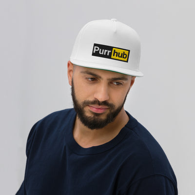 Gorra Snapback de Gato Purr Hub