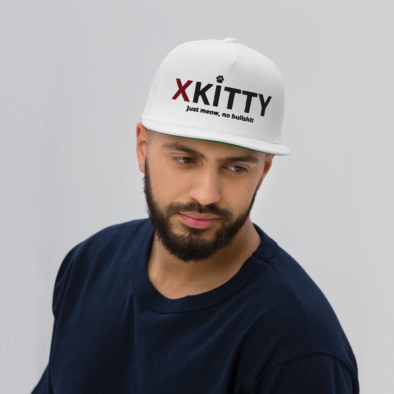 Gorra de béisbol ajustable Bordado de Gato "XKitty Style"