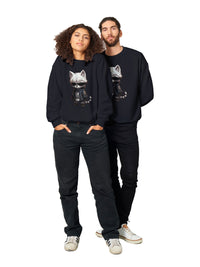 Sudadera unisex estampado de gato "Gatoru Meowjo"