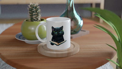 Taza de Gato Ojos de Saber