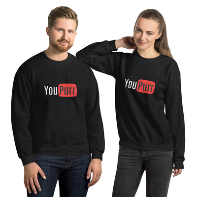 Sudadera Unisex Estampado de Gato "YouPurr" Michilandia | La tienda online de los fans de gatos