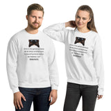 Sudadera Unisex Estampado de Gato "Orgullo Felino" Michilandia | La tienda online de los fans de gatos