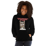 Sudadera con Capucha Unisex Estampado de Gato "Dulce Travieso" Michilandia | La tienda online de los fans de gatos