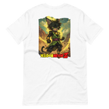 Camiseta Prémium Unisex Impresión Trasera de Gato "Broly Gatuno" Michilandia | La tienda online de los fans de gatos