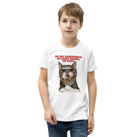 Camiseta Junior Unisex Estampado de Gato 